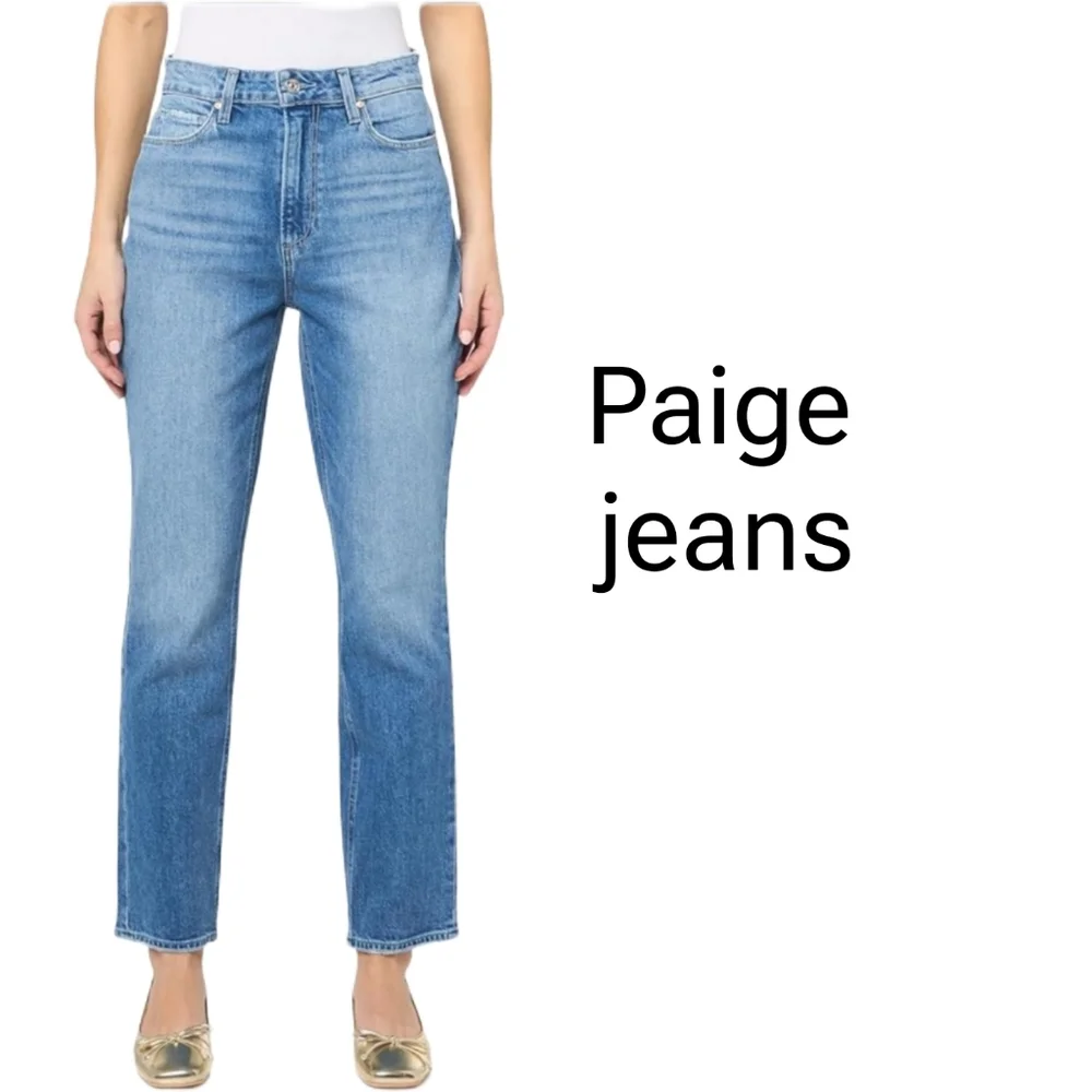 Paige Knockout Love Stretchy Highwaisted Jeans Size 28